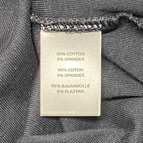 Noble Outfitters Tug Free Women's Small Black Elbow Length Sleeve Gold Logo NWT - Picture 6 of 10